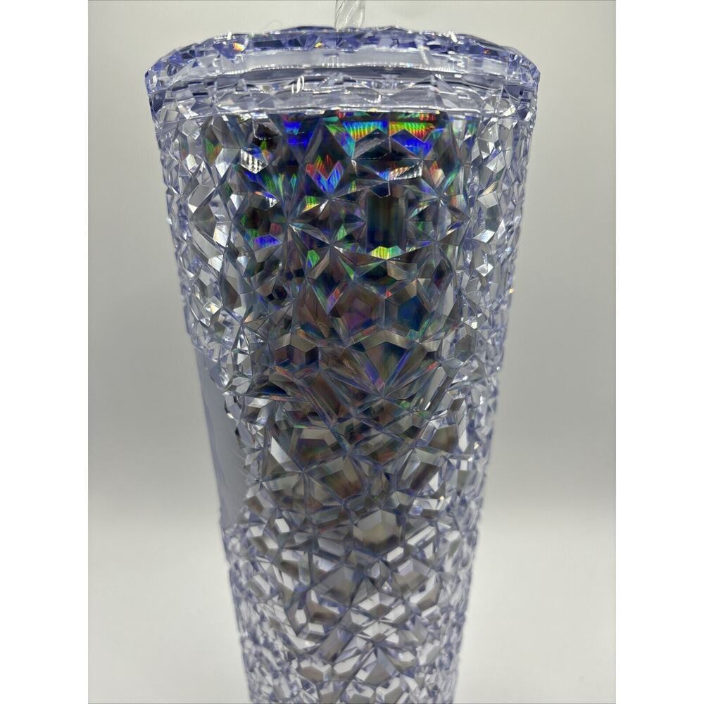 Starbucks Holiday Gemstone glimmering cold cup Tumbler Ice 24 oz Venti NWT - Picture 3 of 5